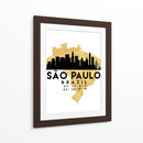 Sao Paulo - 2 ciudades 27 - Emiliano Deificus | Cuadro decorativo de Canvas Lab