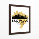 Sao Paulo - 2 ciudades 27 - Emiliano Deificus | Cuadro decorativo de Canvas Lab