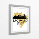 Sao Paulo - 2 ciudades 27 - Emiliano Deificus | Cuadro decorativo de Canvas Lab