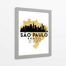 Sao Paulo - 2 ciudades 27 - Emiliano Deificus | Cuadro decorativo de Canvas Lab