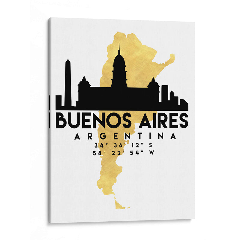 Buenos Aires - 0006 ciudad - Emiliano Deificus | Cuadro decorativo de Canvas Lab