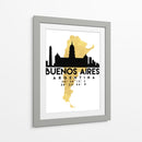 Buenos Aires - 0006 ciudad - Emiliano Deificus | Cuadro decorativo de Canvas Lab