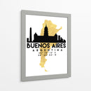 Buenos Aires - 0006 ciudad - Emiliano Deificus | Cuadro decorativo de Canvas Lab