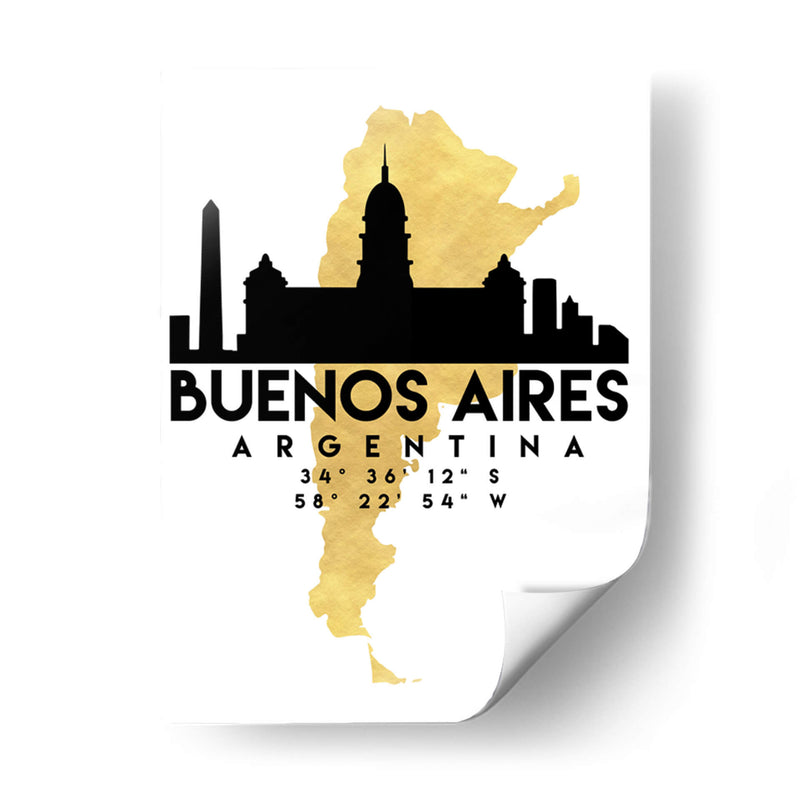 Buenos Aires - 0006 ciudad - Emiliano Deificus | Cuadro decorativo de Canvas Lab