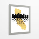 Hollywood - 0012 ciudad - Emiliano Deificus | Cuadro decorativo de Canvas Lab