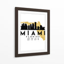 Miami - 0025 ciudad - Emiliano Deificus | Cuadro decorativo de Canvas Lab