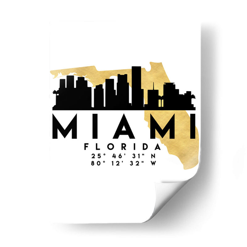Miami - 0025 ciudad - Emiliano Deificus | Cuadro decorativo de Canvas Lab