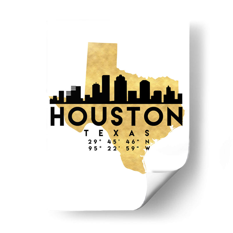 Houston - 0005 ciudad - Emiliano Deificus | Cuadro decorativo de Canvas Lab