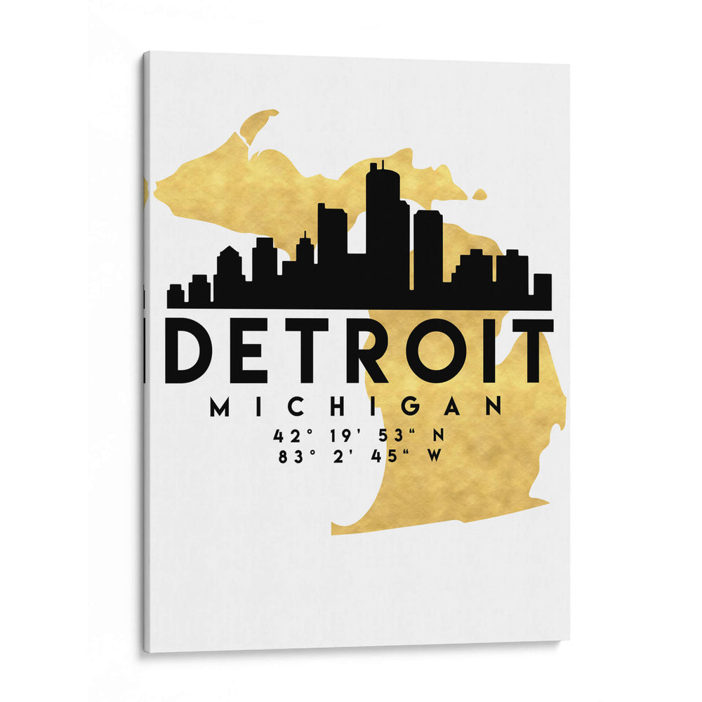 Detroit - 0002 ciudad - Emiliano Deificus | Cuadro decorativo de Canvas Lab