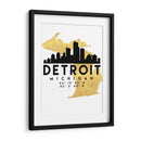 Detroit - 0002 ciudad - Emiliano Deificus | Cuadro decorativo de Canvas Lab