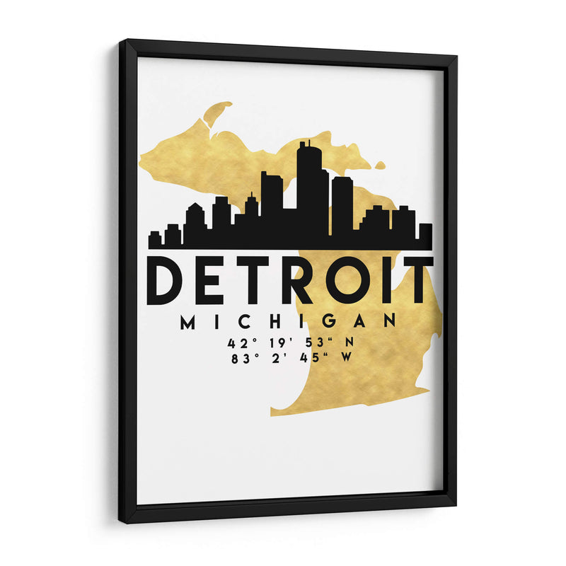 Detroit - 0002 ciudad - Emiliano Deificus | Cuadro decorativo de Canvas Lab