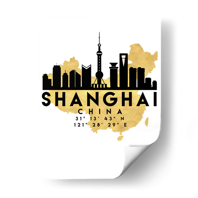 Shanghai - 0010 ciudad - Emiliano Deificus | Cuadro decorativo de Canvas Lab