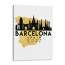 Barcelona - 0011 ciudad - Emiliano Deificus | Cuadro decorativo de Canvas Lab