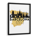 Barcelona - 0011 ciudad - Emiliano Deificus | Cuadro decorativo de Canvas Lab
