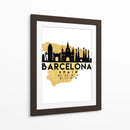 Barcelona - 0011 ciudad - Emiliano Deificus | Cuadro decorativo de Canvas Lab