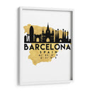 Barcelona - 0011 ciudad - Emiliano Deificus | Cuadro decorativo de Canvas Lab