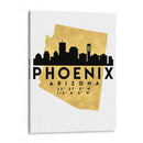 Phoenix - 0015 ciudad - Emiliano Deificus | Cuadro decorativo de Canvas Lab