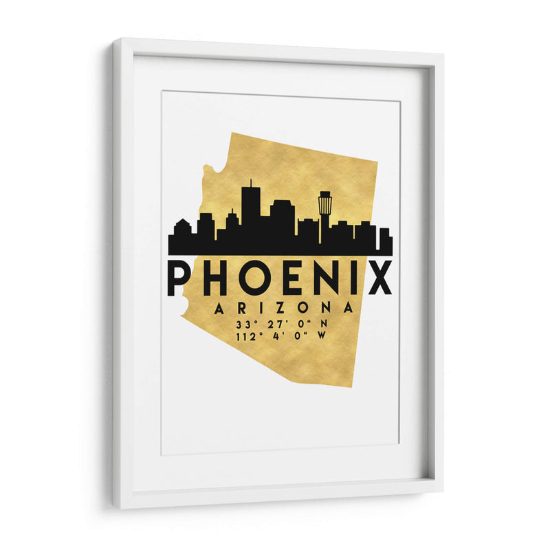 Phoenix - 0015 ciudad - Emiliano Deificus | Cuadro decorativo de Canvas Lab