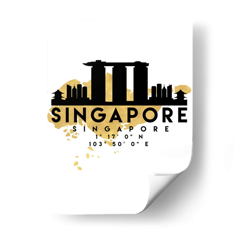 Singapore - 0051 ciudad - Emiliano Deificus | Cuadro decorativo de Canvas Lab