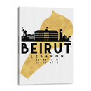 Beirut - 0029 ciudad - Emiliano Deificus | Cuadro decorativo de Canvas Lab