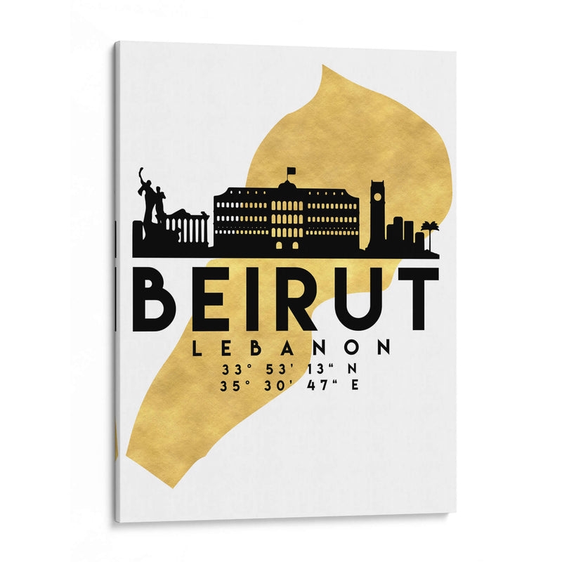 Beirut - 0029 ciudad - Emiliano Deificus | Cuadro decorativo de Canvas Lab
