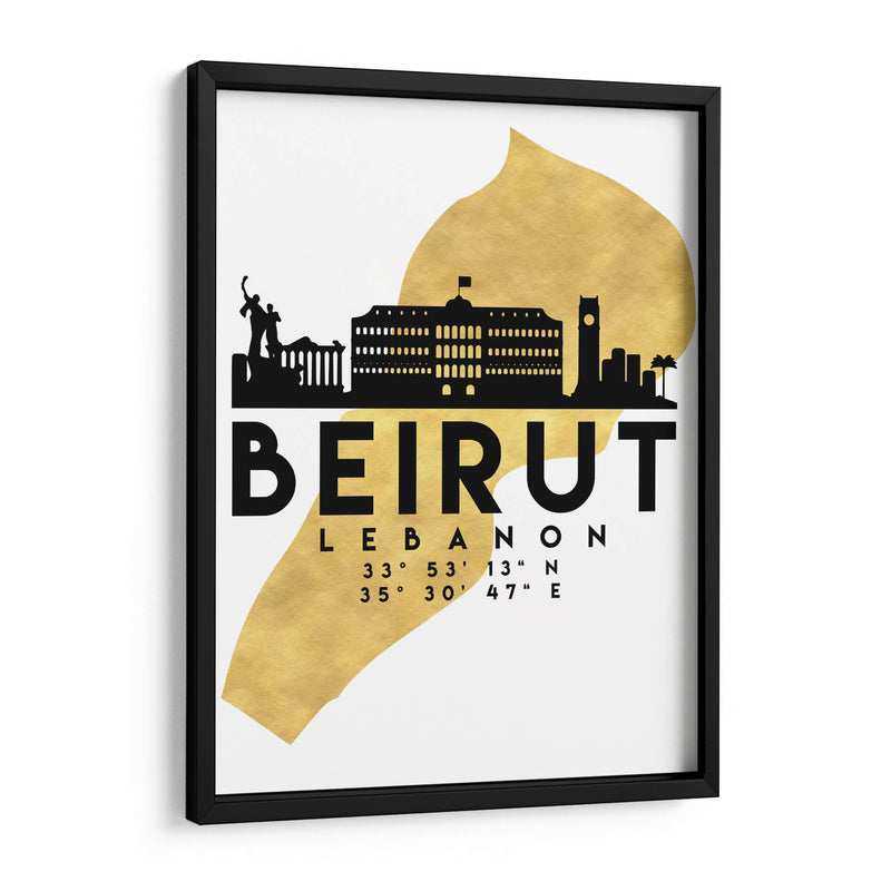 Beirut - 0029 ciudad - Emiliano Deificus | Cuadro decorativo de Canvas Lab