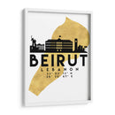 Beirut - 0029 ciudad - Emiliano Deificus | Cuadro decorativo de Canvas Lab