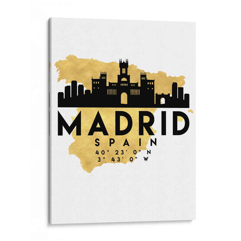 Madrid - 0037 ciudad - Emiliano Deificus | Cuadro decorativo de Canvas Lab