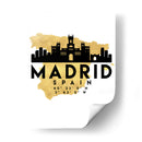 Madrid - 0037 ciudad - Emiliano Deificus | Cuadro decorativo de Canvas Lab