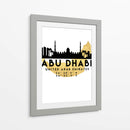 Abu Dhabi - 0048 ciudad - Emiliano Deificus | Cuadro decorativo de Canvas Lab