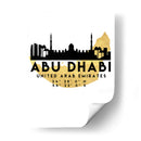 Abu Dhabi - 0048 ciudad - Emiliano Deificus | Cuadro decorativo de Canvas Lab