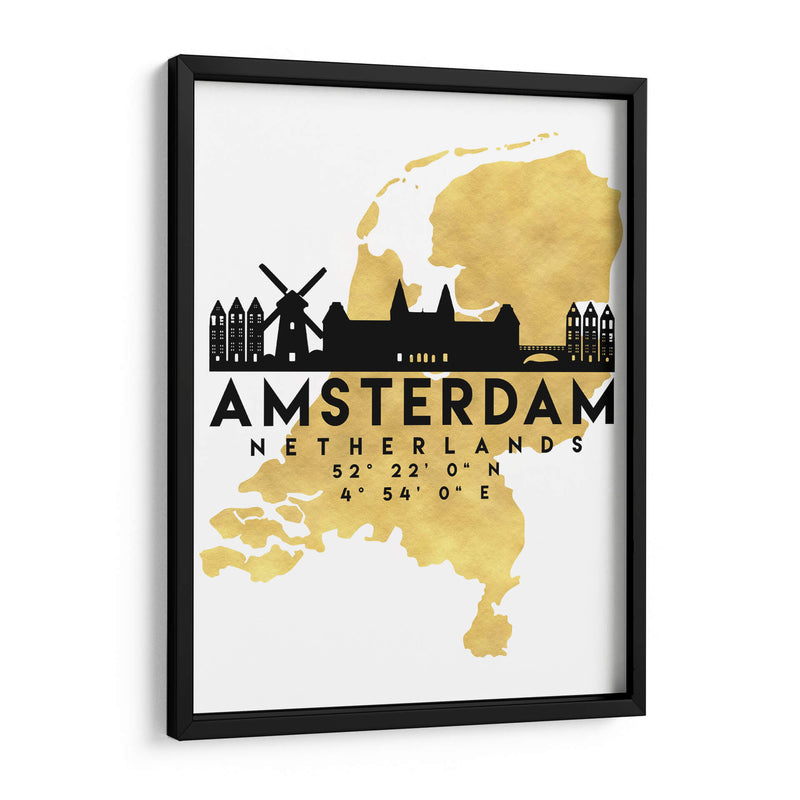 Amsterdam - 0035 ciudad - Emiliano Deificus | Cuadro decorativo de Canvas Lab
