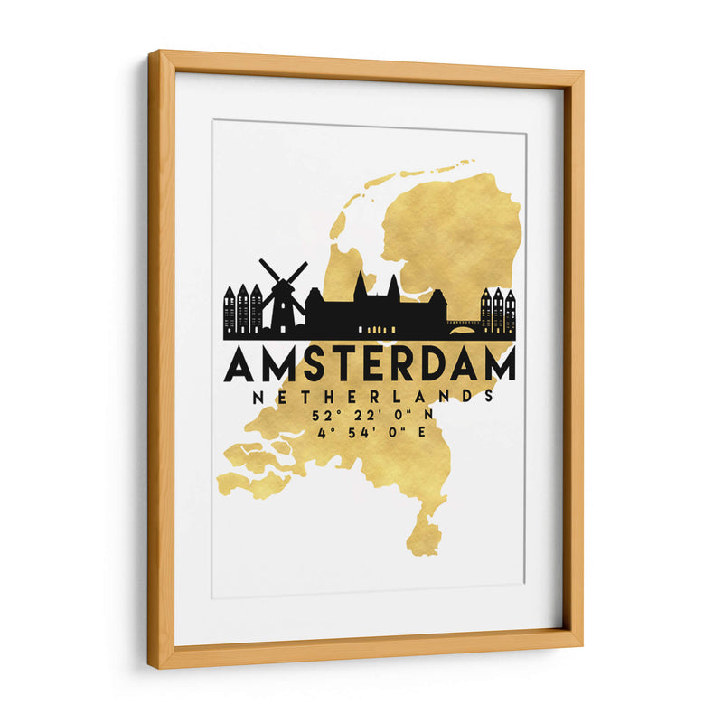 Amsterdam - 0035 ciudad - Emiliano Deificus | Cuadro decorativo de Canvas Lab
