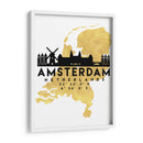 Amsterdam - 0035 ciudad - Emiliano Deificus | Cuadro decorativo de Canvas Lab