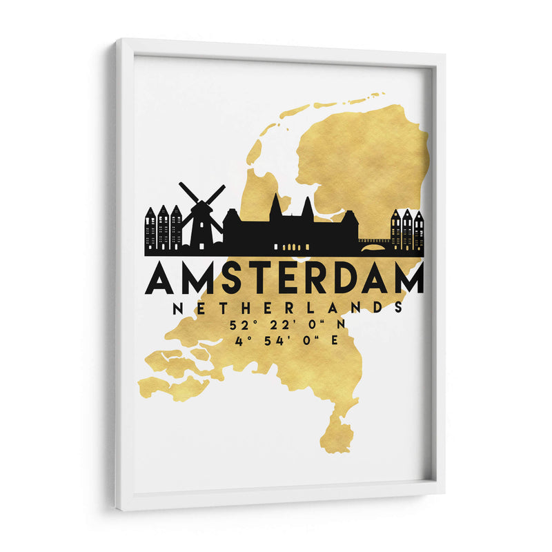 Amsterdam - 0035 ciudad - Emiliano Deificus | Cuadro decorativo de Canvas Lab