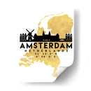 Amsterdam - 0035 ciudad - Emiliano Deificus | Cuadro decorativo de Canvas Lab