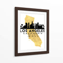 Los Angeles - 0052 Ciudad 52 - Emiliano Deificus | Cuadro decorativo de Canvas Lab