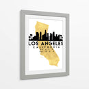 Los Angeles - 0052 Ciudad 52 - Emiliano Deificus | Cuadro decorativo de Canvas Lab