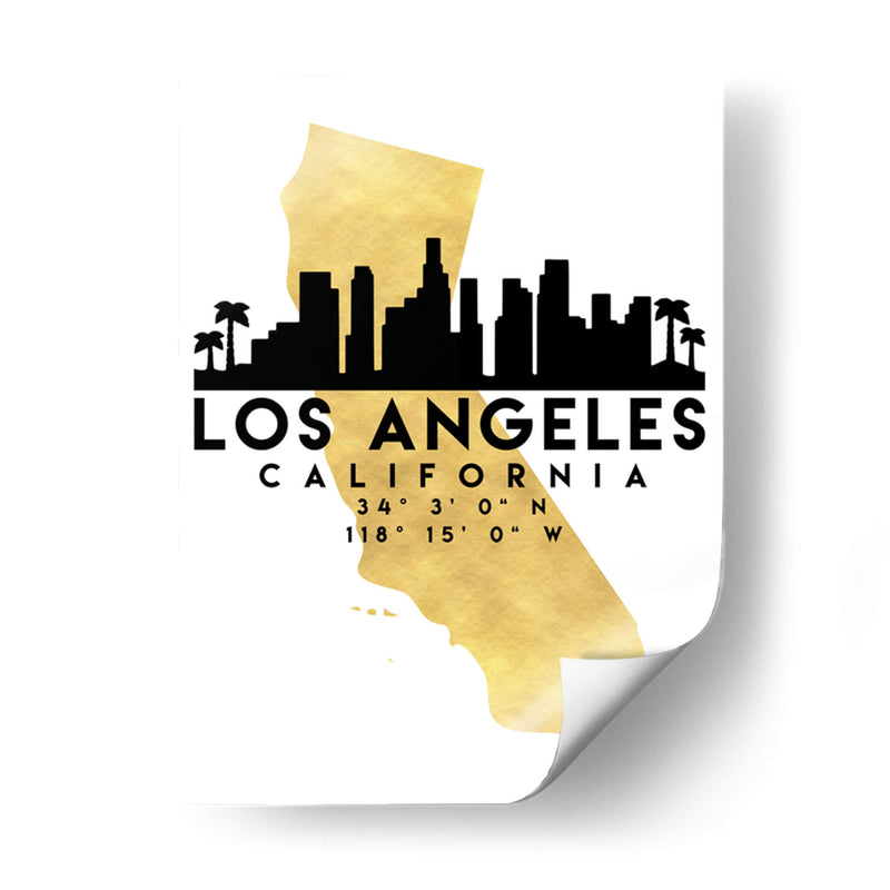 Los Angeles - 0052 Ciudad 52 - Emiliano Deificus | Cuadro decorativo de Canvas Lab