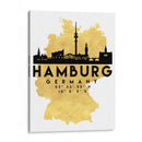 Hamburg - 0058 ciudad - Emiliano Deificus | Cuadro decorativo de Canvas Lab