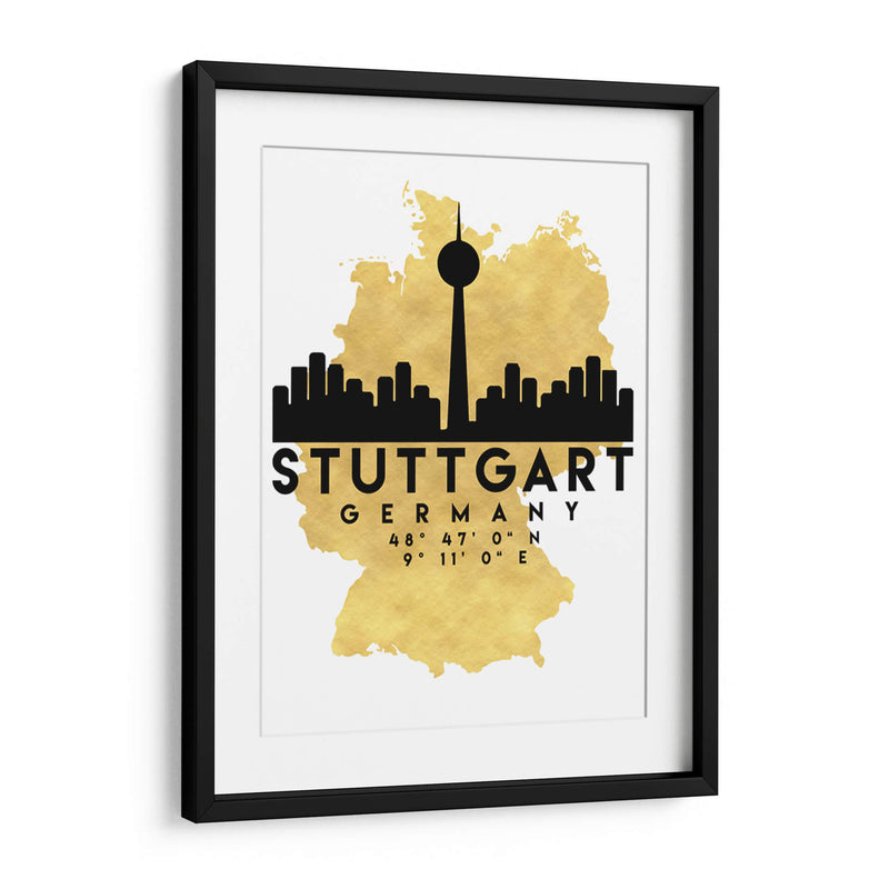 Stuttgart - 0022 ciudad - Emiliano Deificus | Cuadro decorativo de Canvas Lab