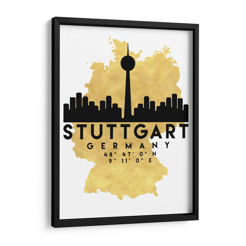 Stuttgart - 0022 ciudad - Emiliano Deificus | Cuadro decorativo de Canvas Lab