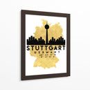 Stuttgart - 0022 ciudad - Emiliano Deificus | Cuadro decorativo de Canvas Lab