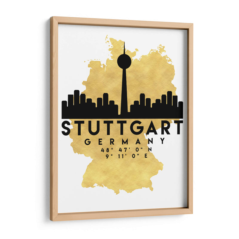 Stuttgart - 0022 ciudad - Emiliano Deificus | Cuadro decorativo de Canvas Lab