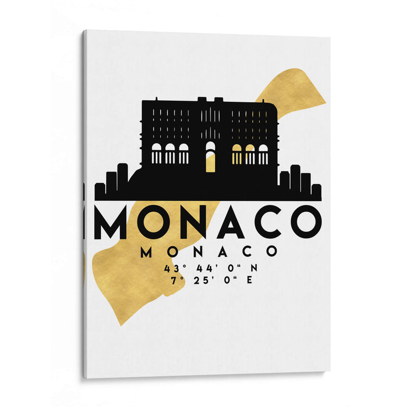 Monaco - 0057 ciudad - Emiliano Deificus | Cuadro decorativo de Canvas Lab