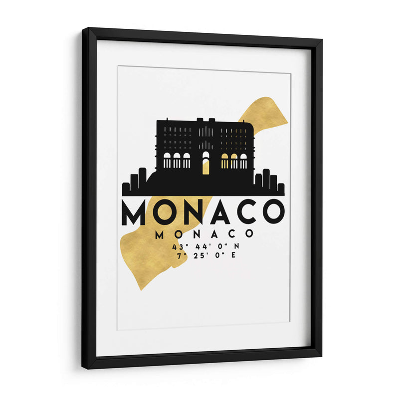 Monaco - 0057 ciudad - Emiliano Deificus | Cuadro decorativo de Canvas Lab