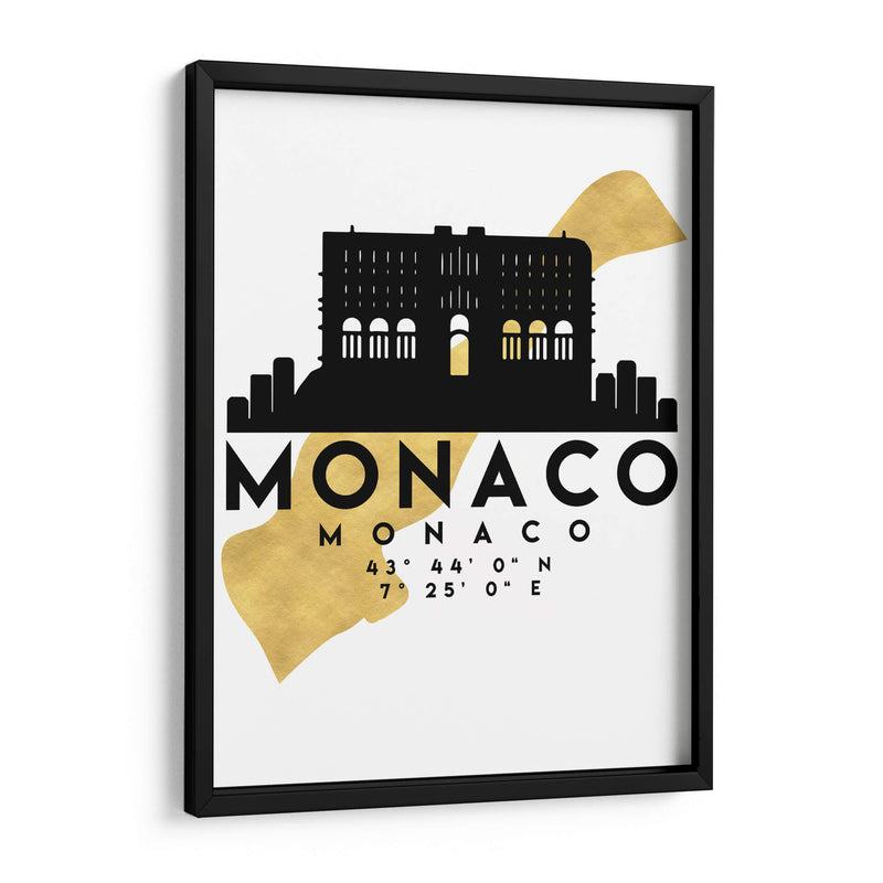Monaco - 0057 ciudad - Emiliano Deificus | Cuadro decorativo de Canvas Lab