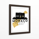 Monaco - 0057 ciudad - Emiliano Deificus | Cuadro decorativo de Canvas Lab