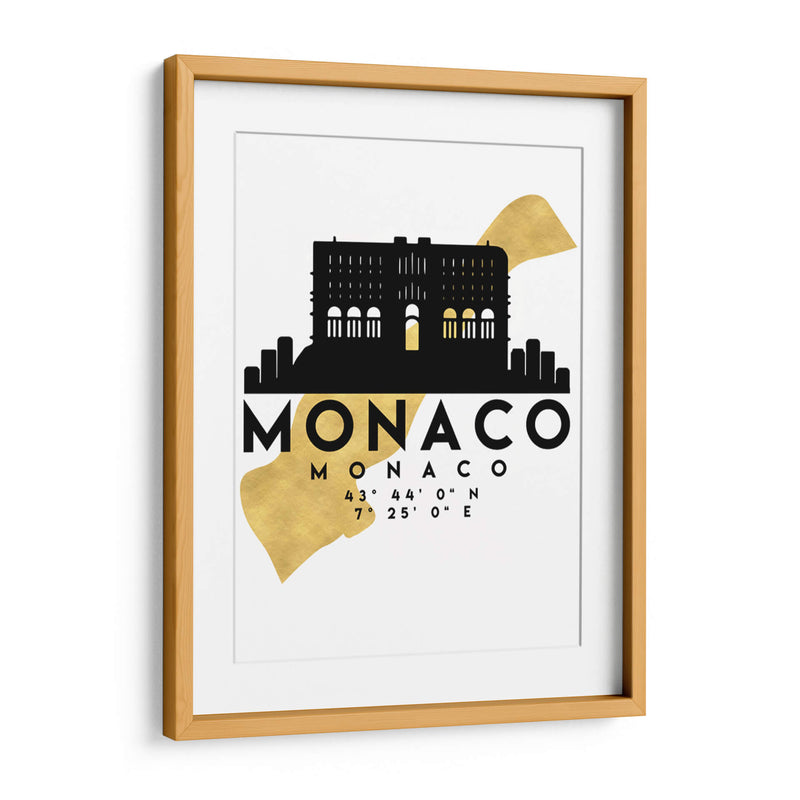 Monaco - 0057 ciudad - Emiliano Deificus | Cuadro decorativo de Canvas Lab