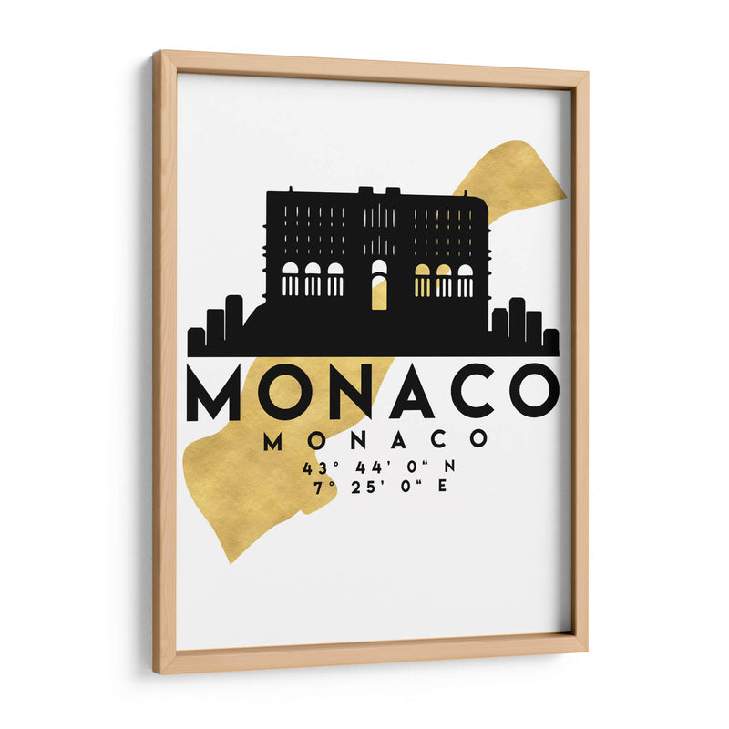Monaco - 0057 ciudad - Emiliano Deificus | Cuadro decorativo de Canvas Lab